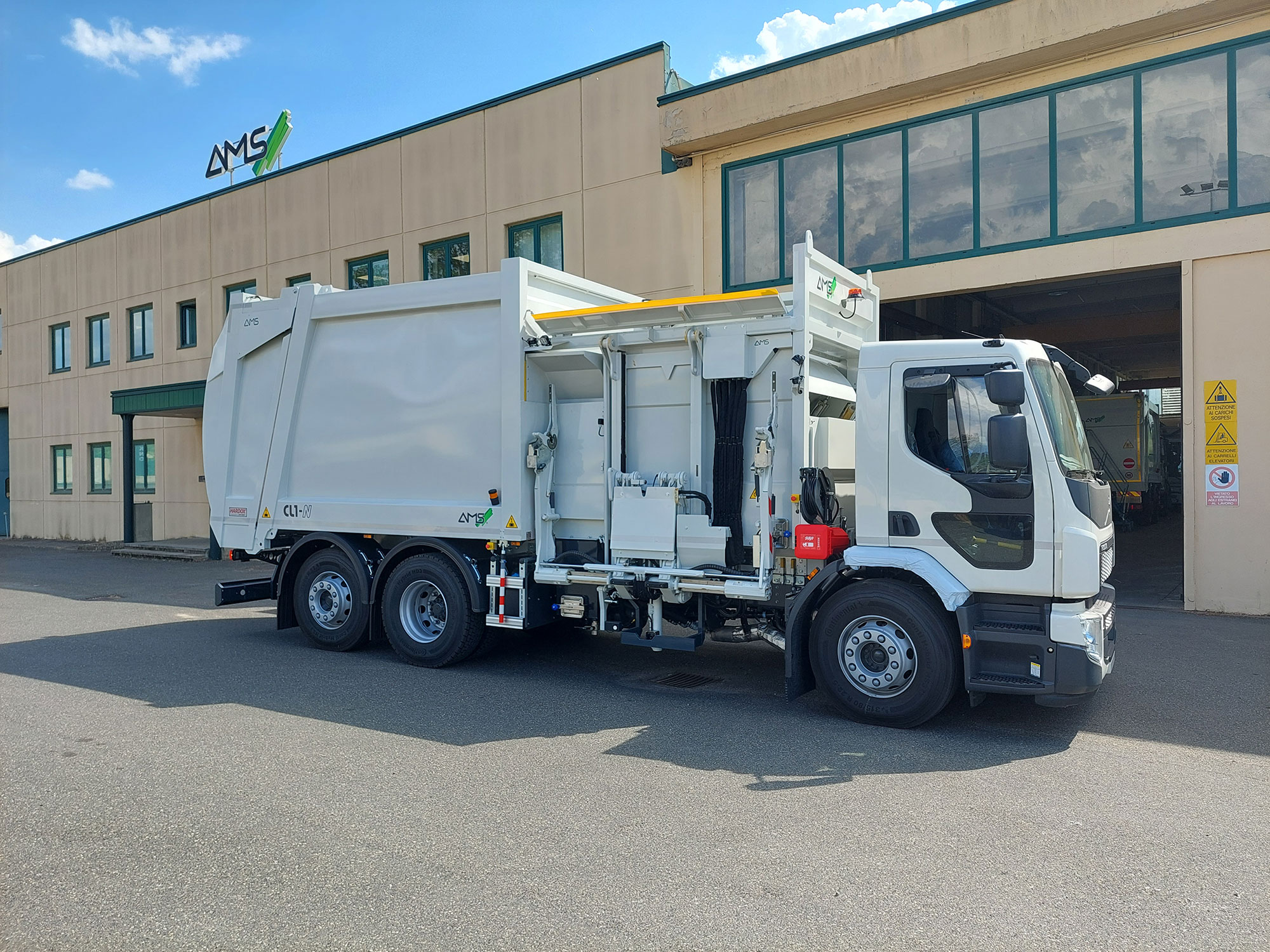 Recololector RSU AMS Carga Lateral